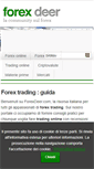 Mobile Screenshot of forexdeer.com
